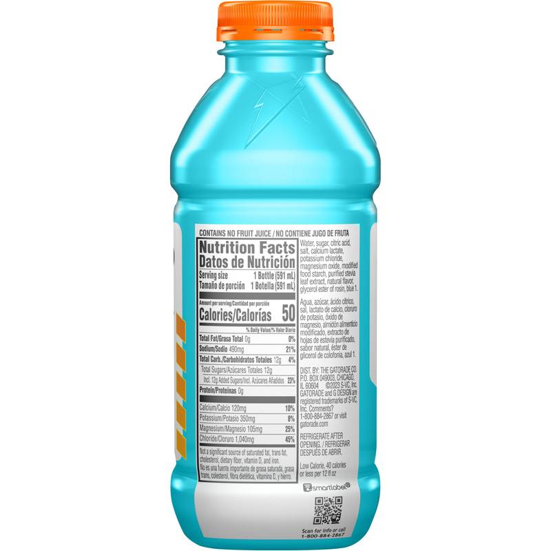 Gatorlyte Glacier Freeze 20oz Btl