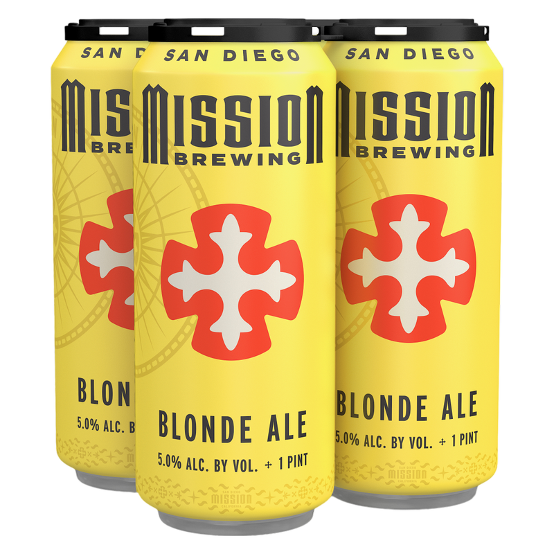 Mission Brewery Blonde Ale (6PKC 16 OZ)