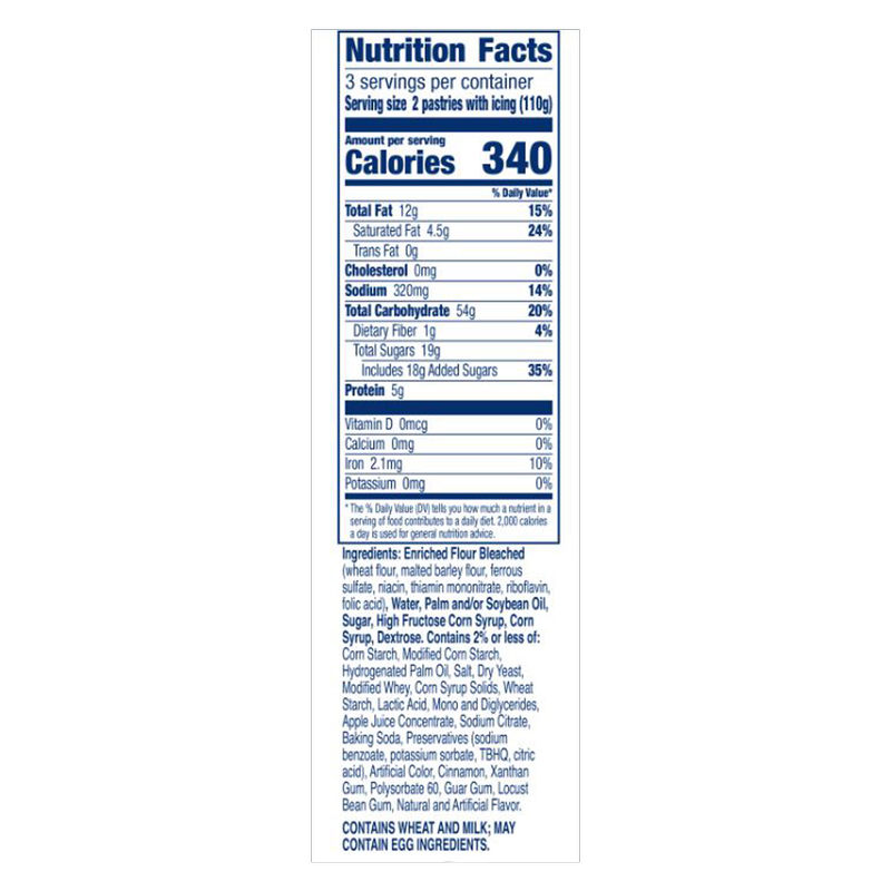 Pillsbury Frozen Apple Toaster Strudel 6ct