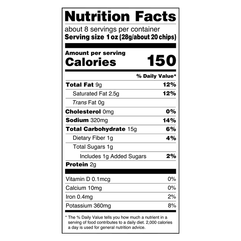 Utz Potato Chips Salt & Vinegar 9.3oz