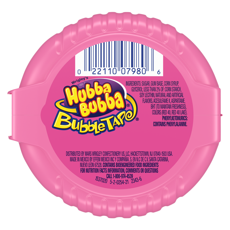 Hubba Bubba Original Bubble Gum Tape 1ct