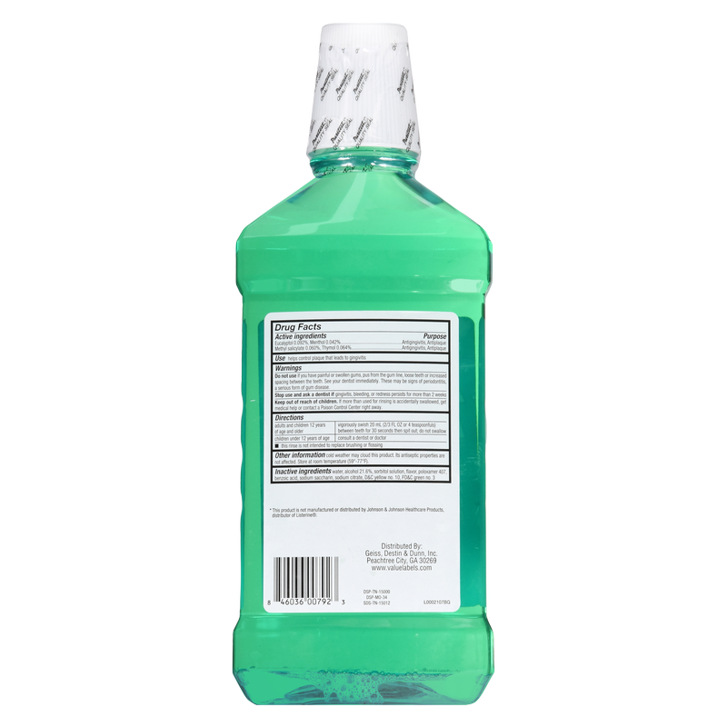 GoodSense Spring Mint Mouthwash 1 Liter