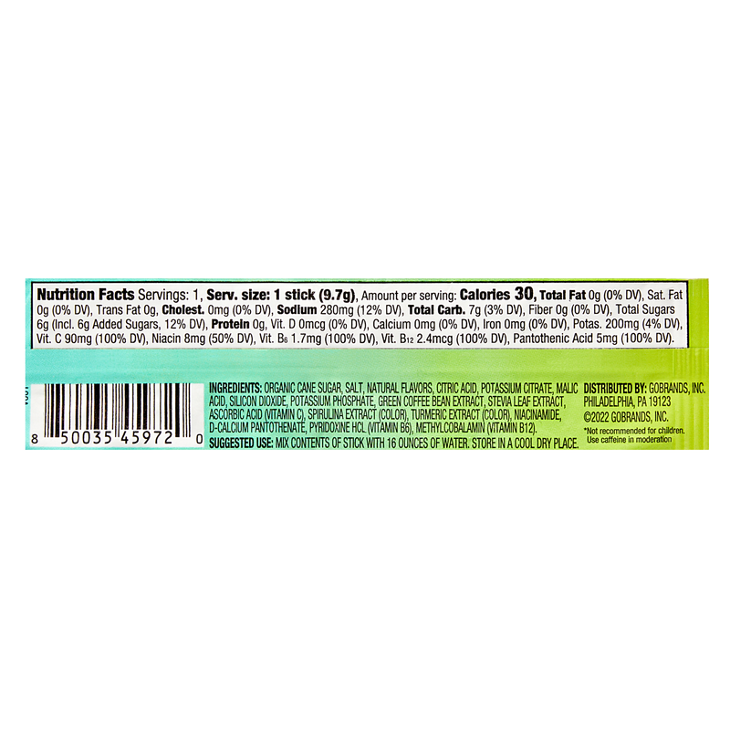 Goodnow Limeade Energy Electrolyte Drink Mix Powder