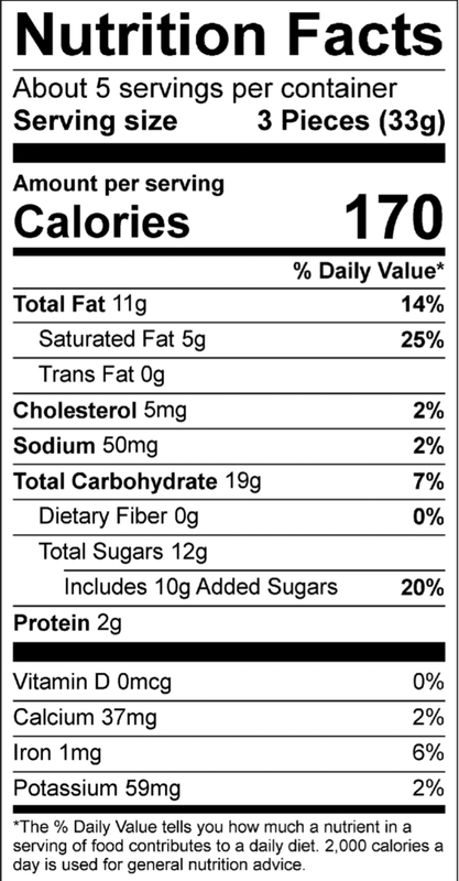 Asher's Milk Chocolate Potato Chip Clusters, 6oz