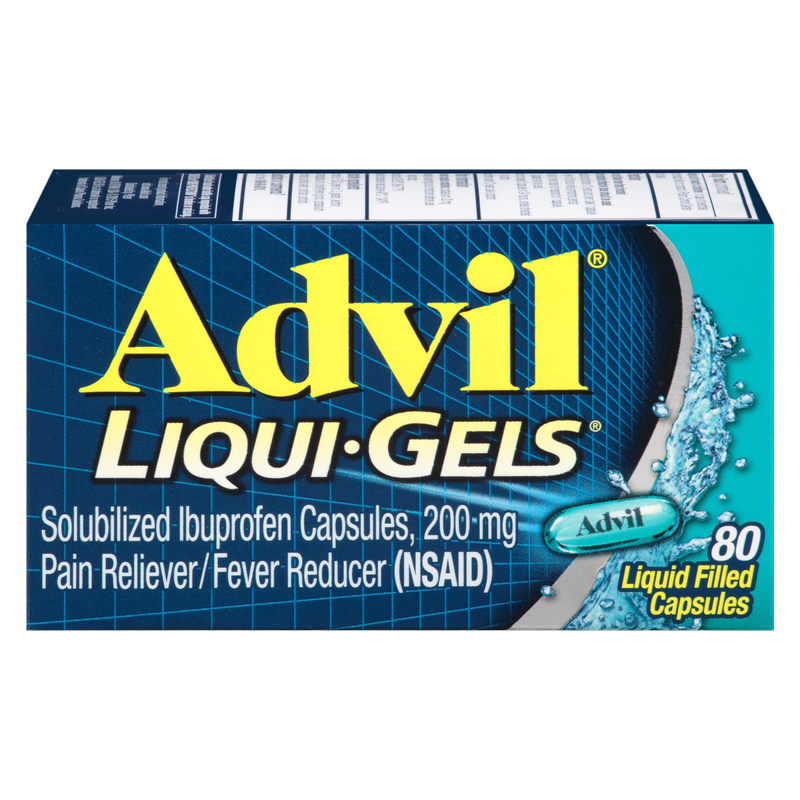 Advil Liqui-Gels 80ct