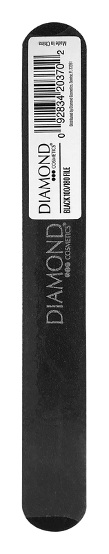 Diamond Cosmetics Black File 100/180 grit