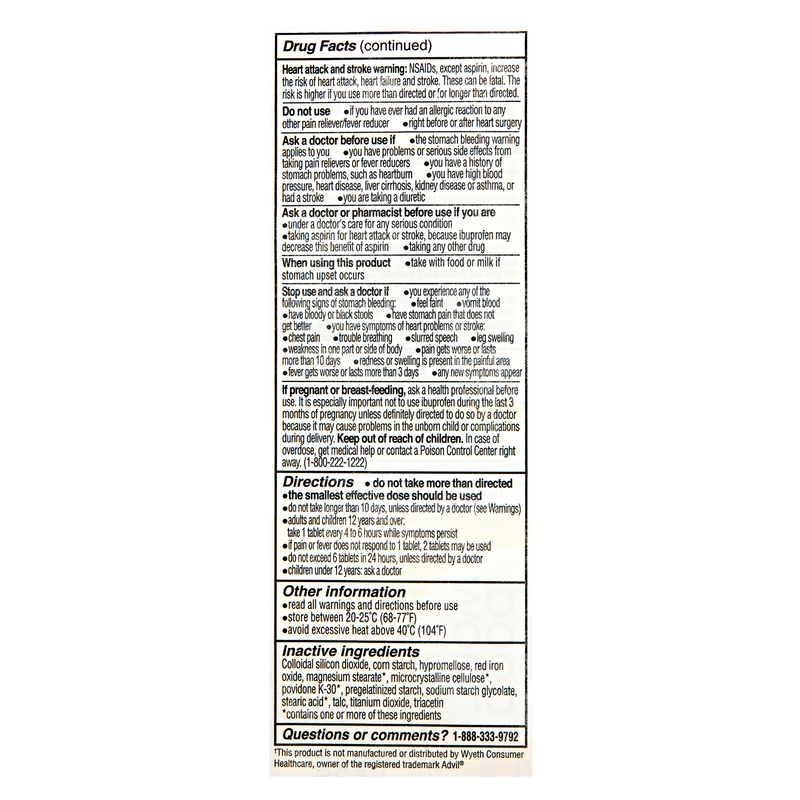 Goodnow Pain Relief Ibuprofen 100 tablets