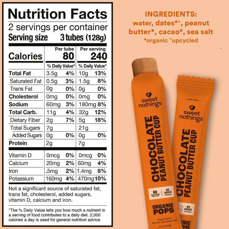 Sweet Nothings Chocolate Peanut Butter Cup Pops, 6ct