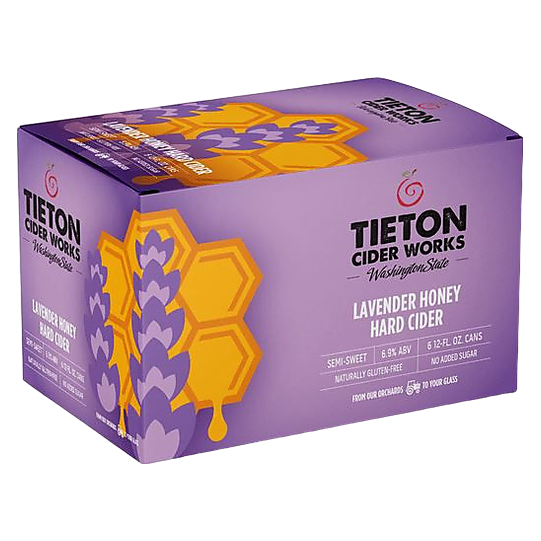 Tieton Lavender Honey Hard Cider (6PKC 12 OZ)