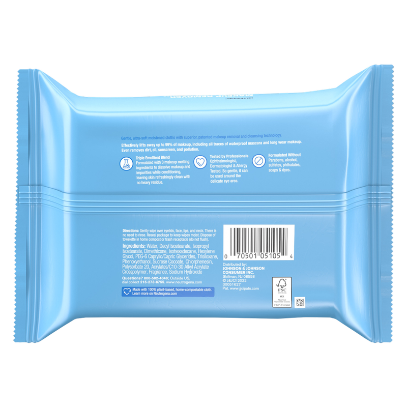 Neutrogena Makeup Remover Cleansing Towelettes 25ct