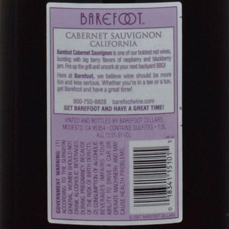 Barefoot Cabernet Sauvignon 1.5 L