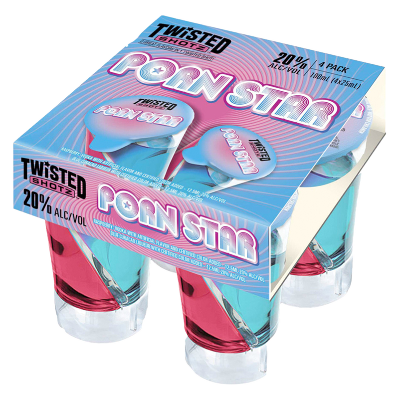 Twisted Shotz Razzle Dazzle 4pk 25ml