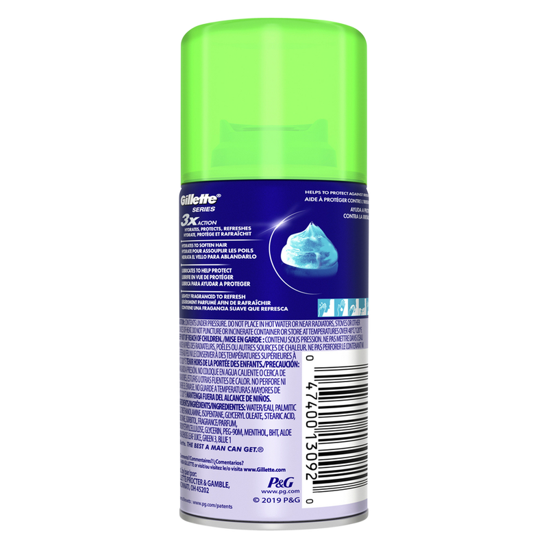Gillette TGS Series Sensitive Shave Gel 2.5oz