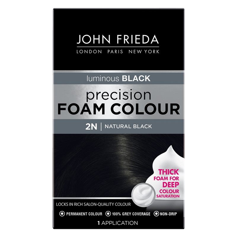 John Frieda Luminous Natural Black Hair Dye 2N 1ct