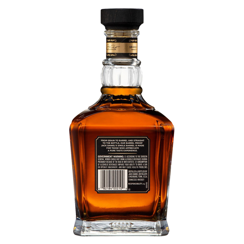Jack Daniel's Barrel Proof Tennessee Whiskey 750ml