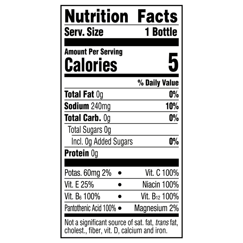 Vitamin Water Zero Sugar Re-hydrate 20oz Btl