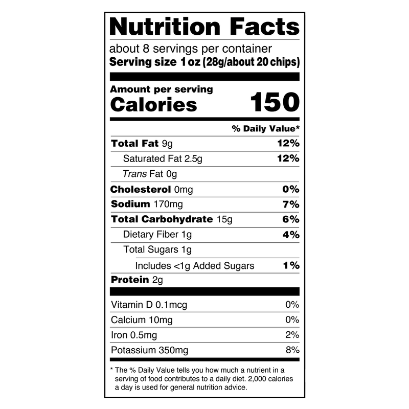Utz Potato Chips Ripples Fried Dill Pickle 7.75oz
