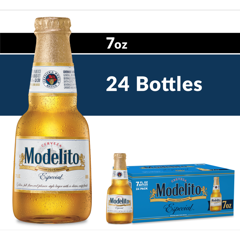 Modelo Especial Modelito 24pk 7oz Btl 4.4% ABV