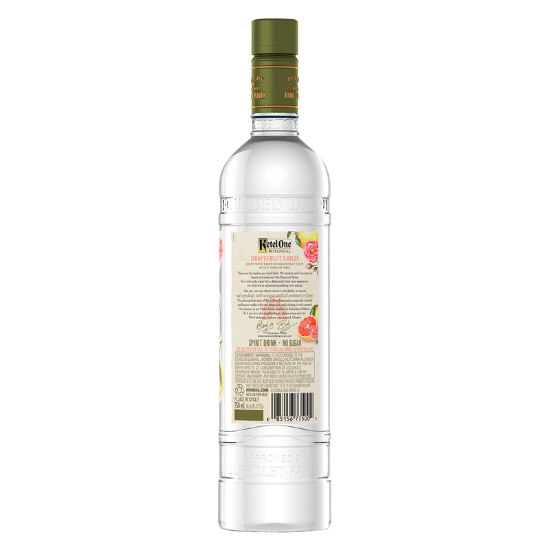 Ketel One Botanical Grapefruit & Rose Vodka 750ml (60 Proof)