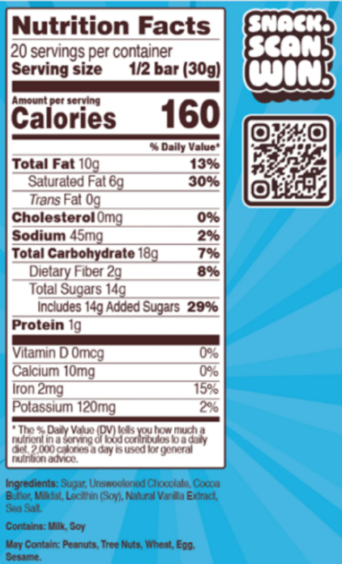 Feastables MrBeast Chocolate Sea Salt Bar 1ct