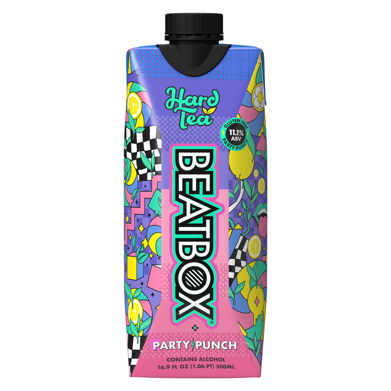 BeatBox Hard Tea 500ml 11.1% ABV Wine-Based