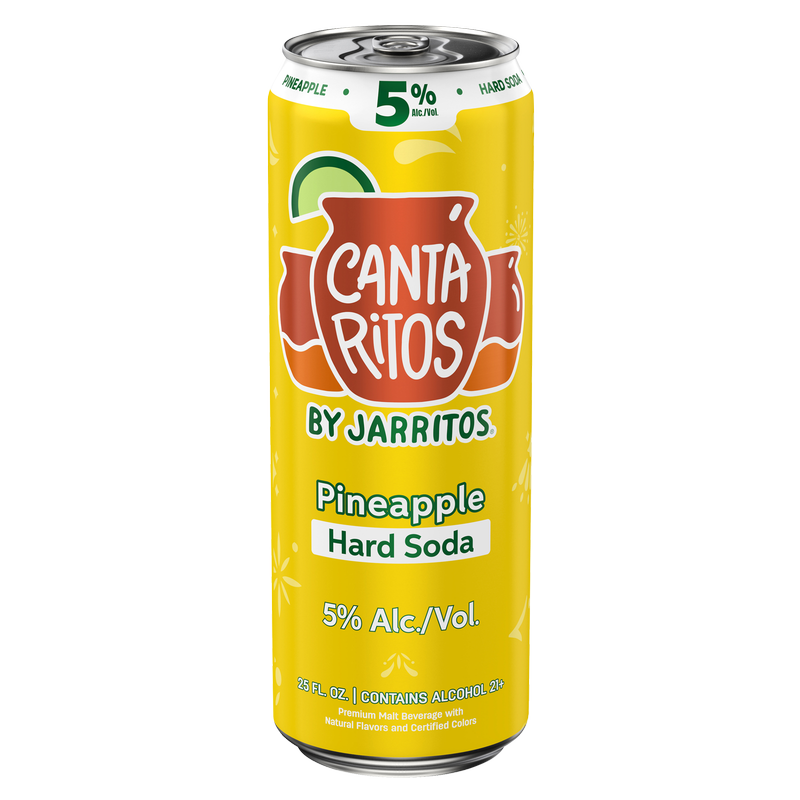 Cantaritos Hard Pineapple Single 25oz Can 5% ABV