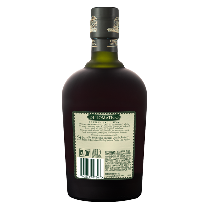 Diplomatico Reserva Exclusiva Rum 750 ml (80 Proof)