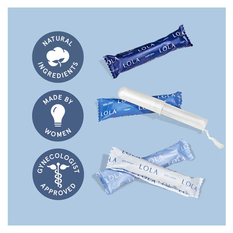 LOLA Light Compact Tampons 20ct