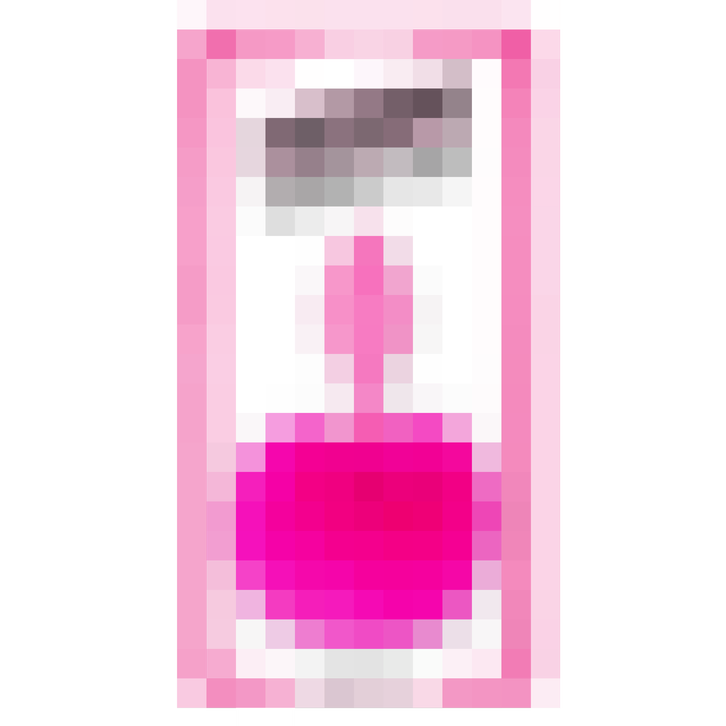 Neon Pink Bunny Tail