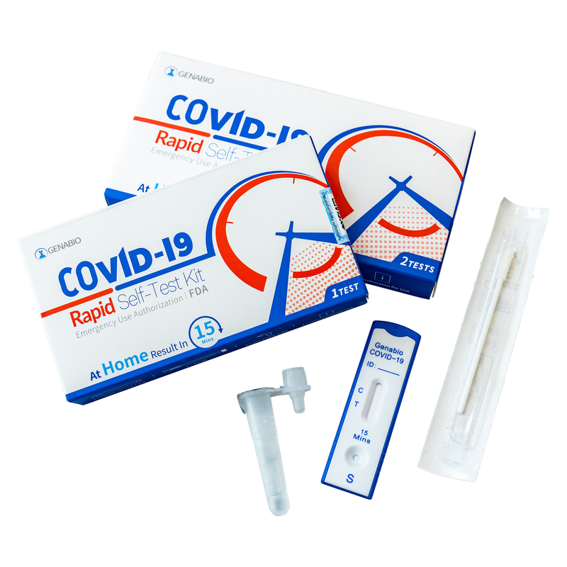 Genabio COVID-19 Rapid Self-Test Kit (2 tests)