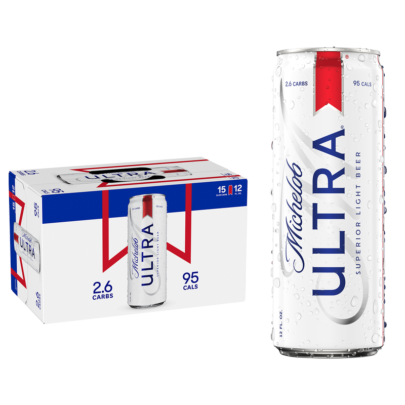 Michelob Ultra 15pk 12oz Can 4.2% ABV