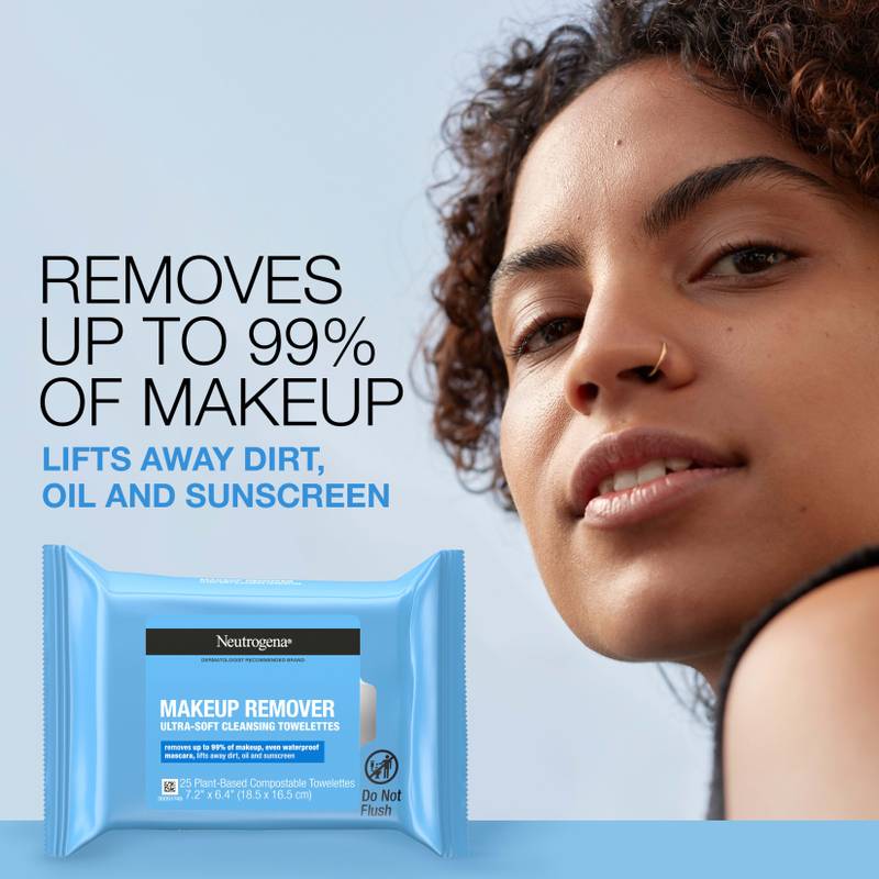Neutrogena Makeup Remover Cleansing Towelettes 25ct 2pk