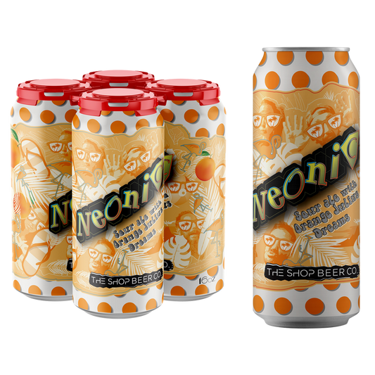 The Shop Beer Co. Neonic Sour Ale Orange Julius Dreams (4Pkc 16 Oz)
