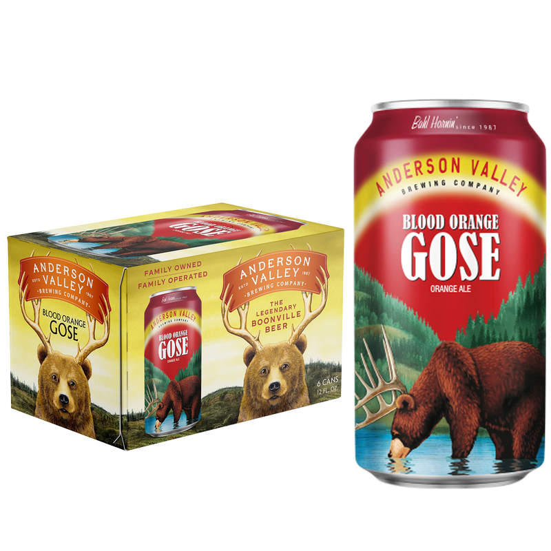 Anderson Valley Blood Orange Gose 6pk 12oz Can