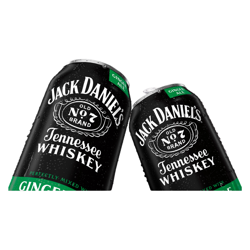 Jack Daniel's Jack & Ginger 4pk Cans 7% ABV