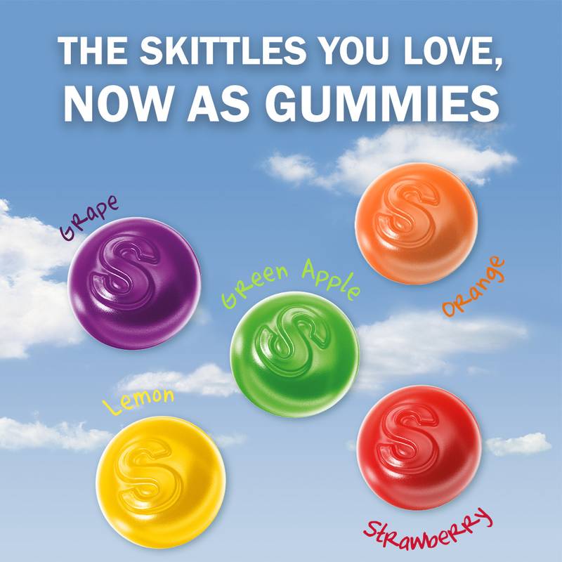 Skittles Gummies Assorted Fruit, 5.8oz