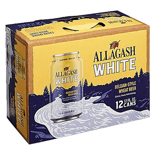 Allagash White Ale 12pk 12oz Can 5.20% ABV