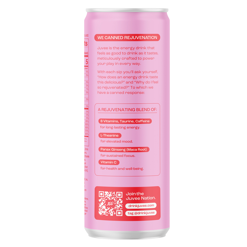 Juvee Watermelon Lime Energy 12oz Can