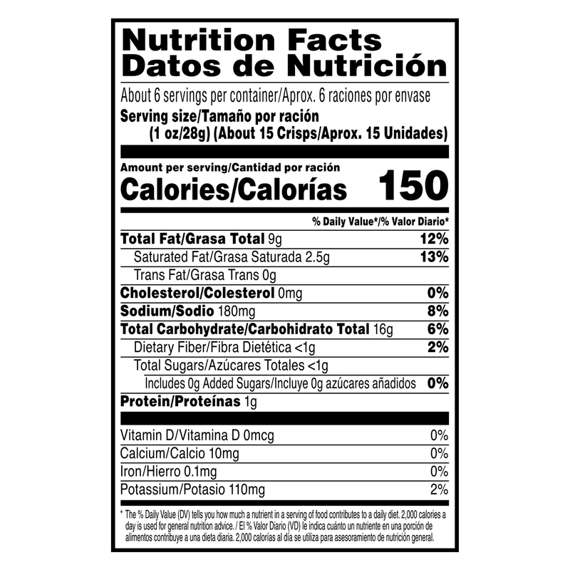Pringles® Cheddar Cheese, 5.6 oz