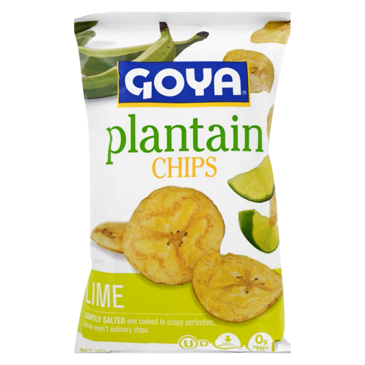 Goya Lime Plantain Chips, 5 oz