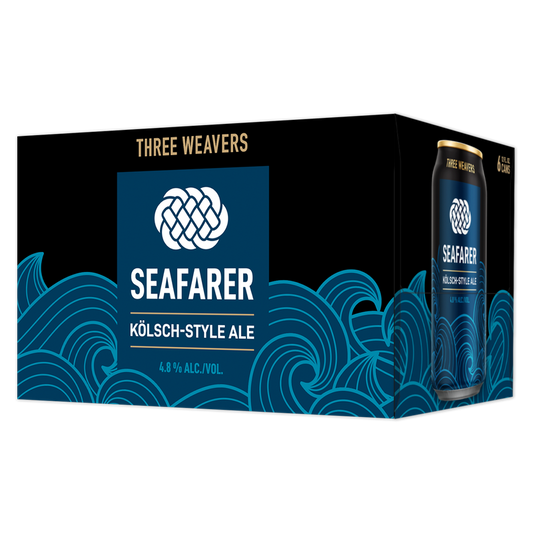 Three Weavers Seafarer Kolsch 6pk 12oz Can 4.8% ABV