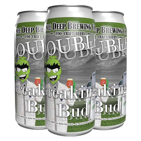 Knee Deep Double Breaking Bud  (4PKC 16 OZ)