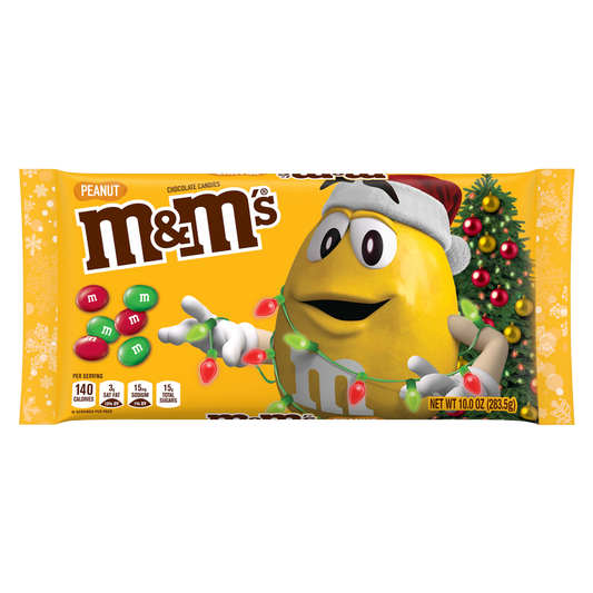 M&M’s Holiday Peanut Chocolate Candies 10oz