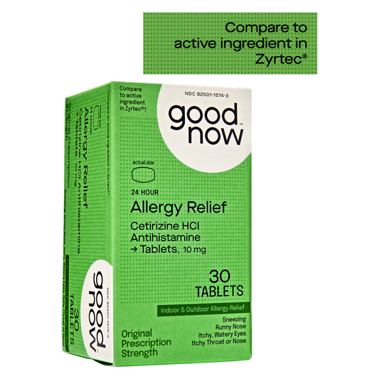 Goodnow 24-Hour Allergy Relief Cetirizine HCl 10mg 30ct