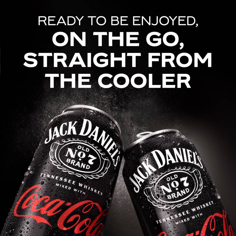 Jack Daniel's & Coke 4pk 355ml Can 5% ABV
