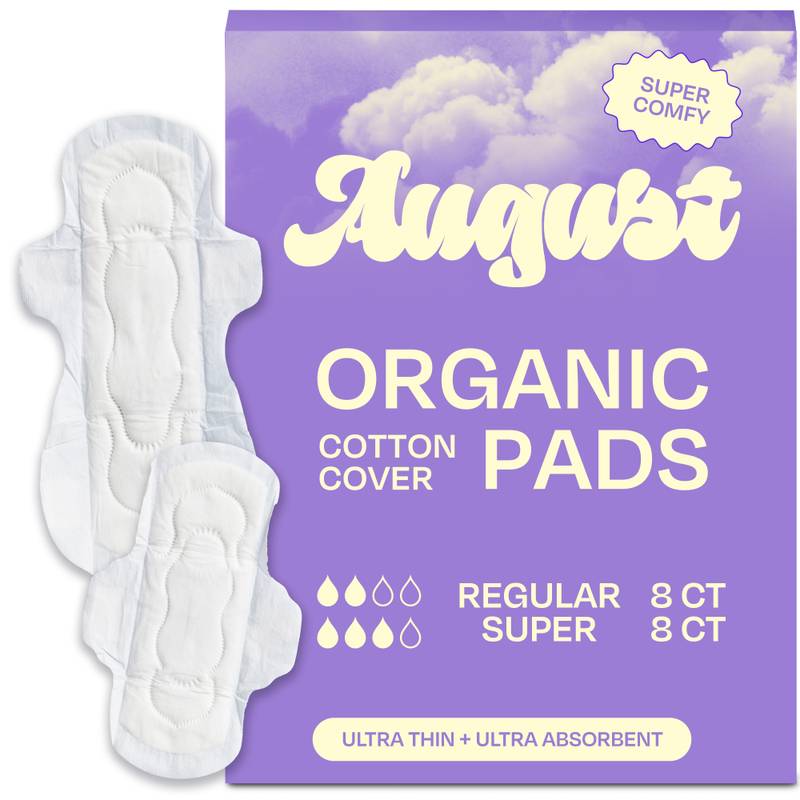 August Combo Regular & Super Pads, 16ct