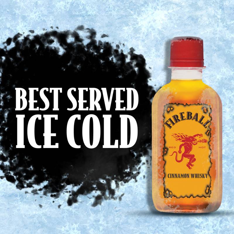 Fireball Cinnamon 6pk 100ml (33 Proof)