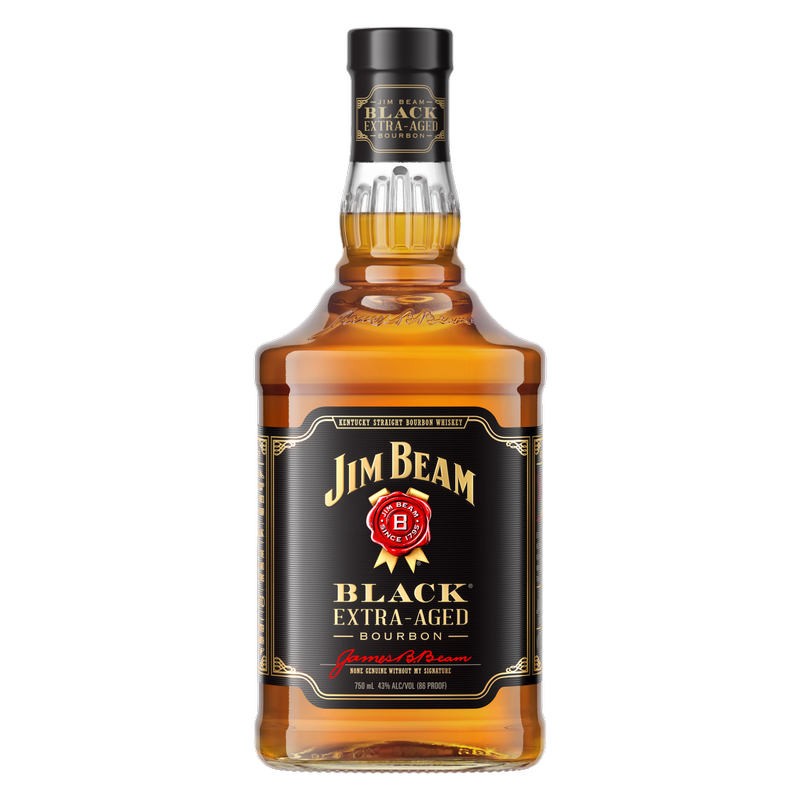 Jim Beam Black Bourbon Whiskey 750ml (86 Proof)
