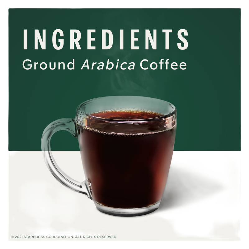 Starbucks Pike Place Roast Ground Coffee 12oz Bag