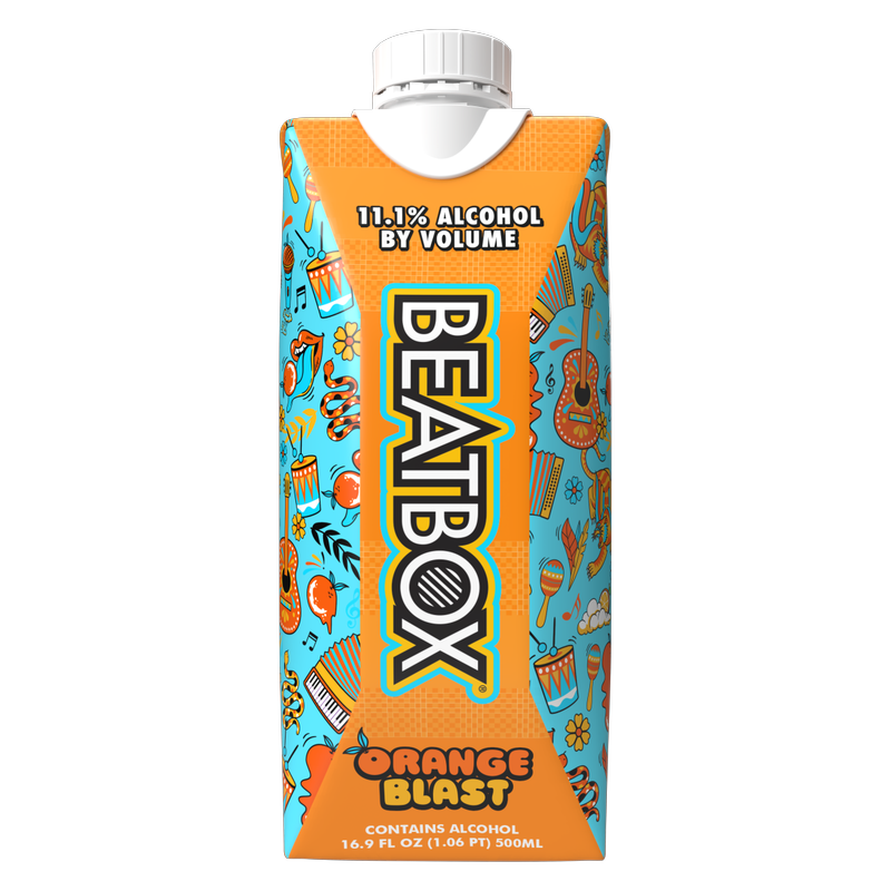 Beatbox Orange Blast 500ml 11.1% ABV Malt-Base